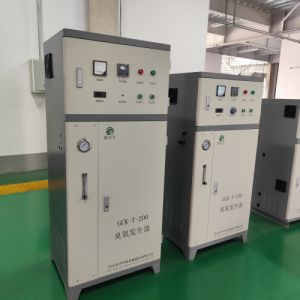 水产育苗水体消毒除藻设备 冠宇空气型臭氧发生器 GY-T-200 厂家供应