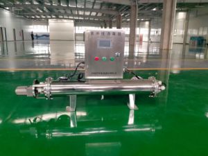 鑫冠宇紫外线杀菌器用于二次供水项目杀菌率99%管道式安装成本低